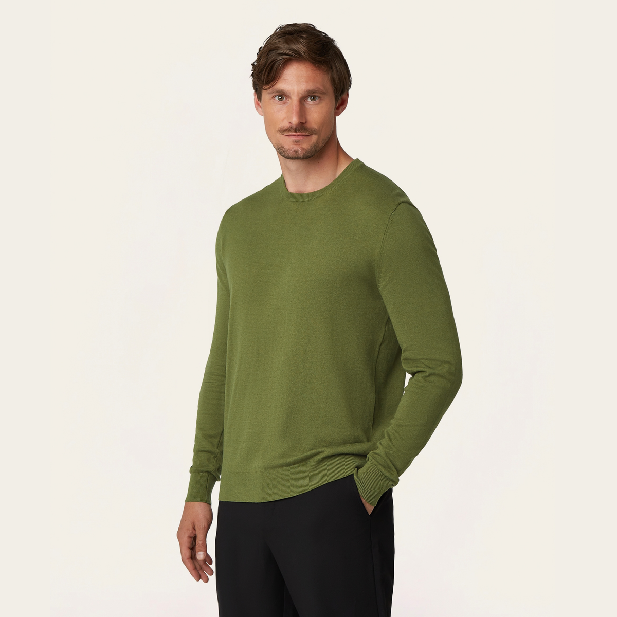 Seawool Crewneck Olive