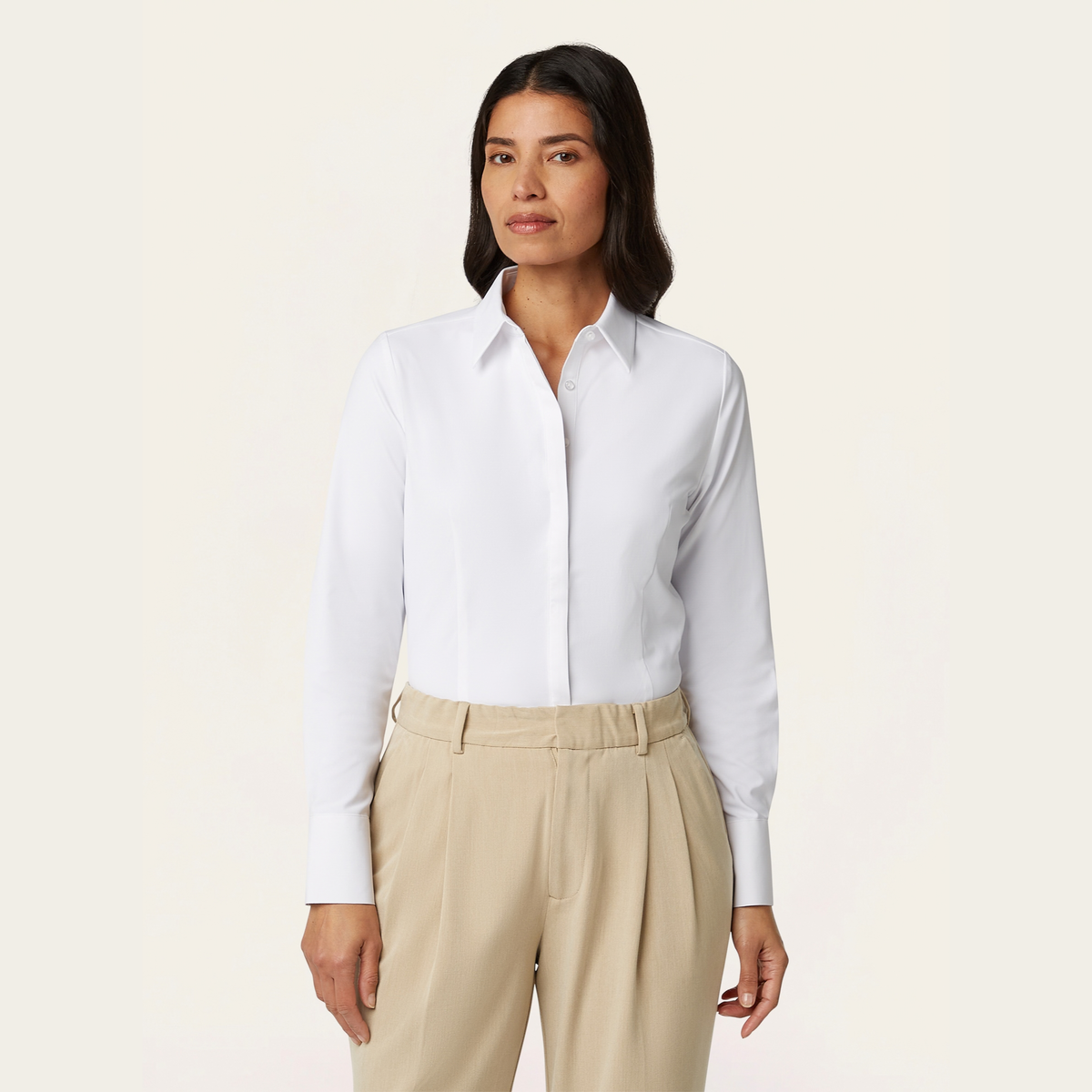 Slim fit Blouse - White