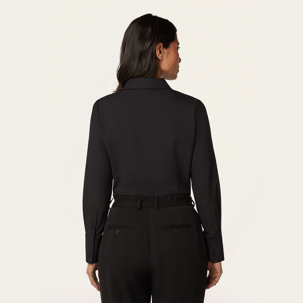 Slim fit Blouse - Black