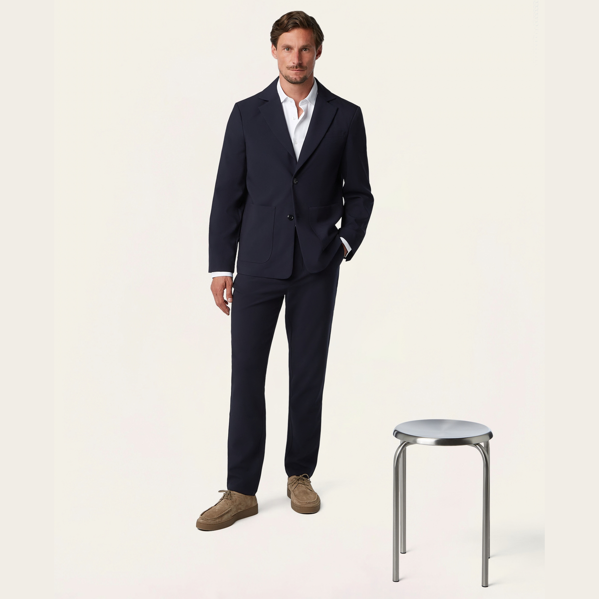 Regular Classic Pants Navy