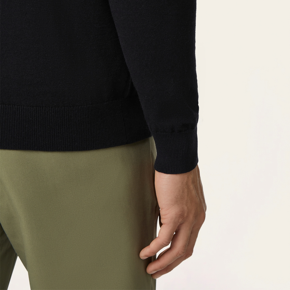 Seawool Crewneck Black