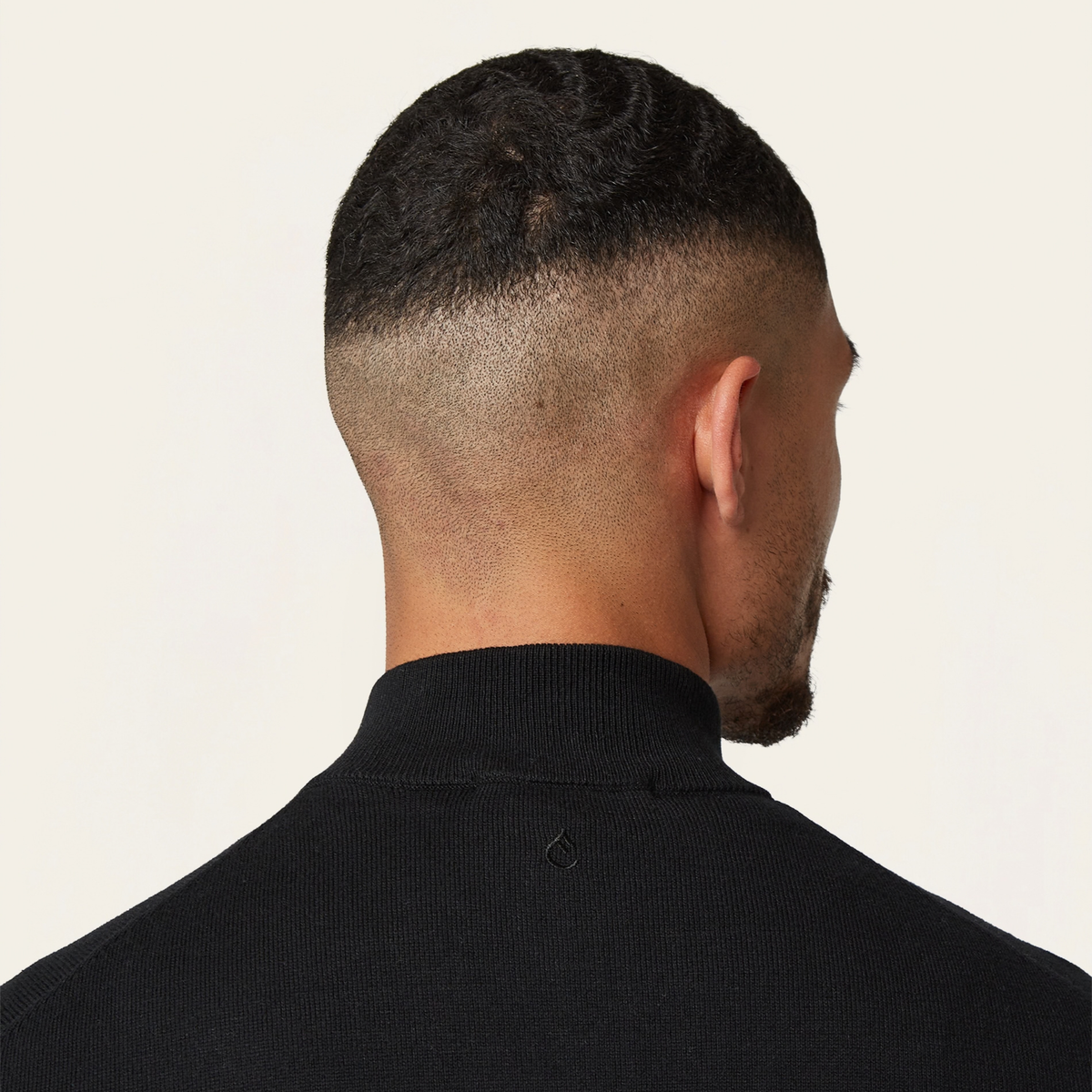 Seawool Half Zip Black