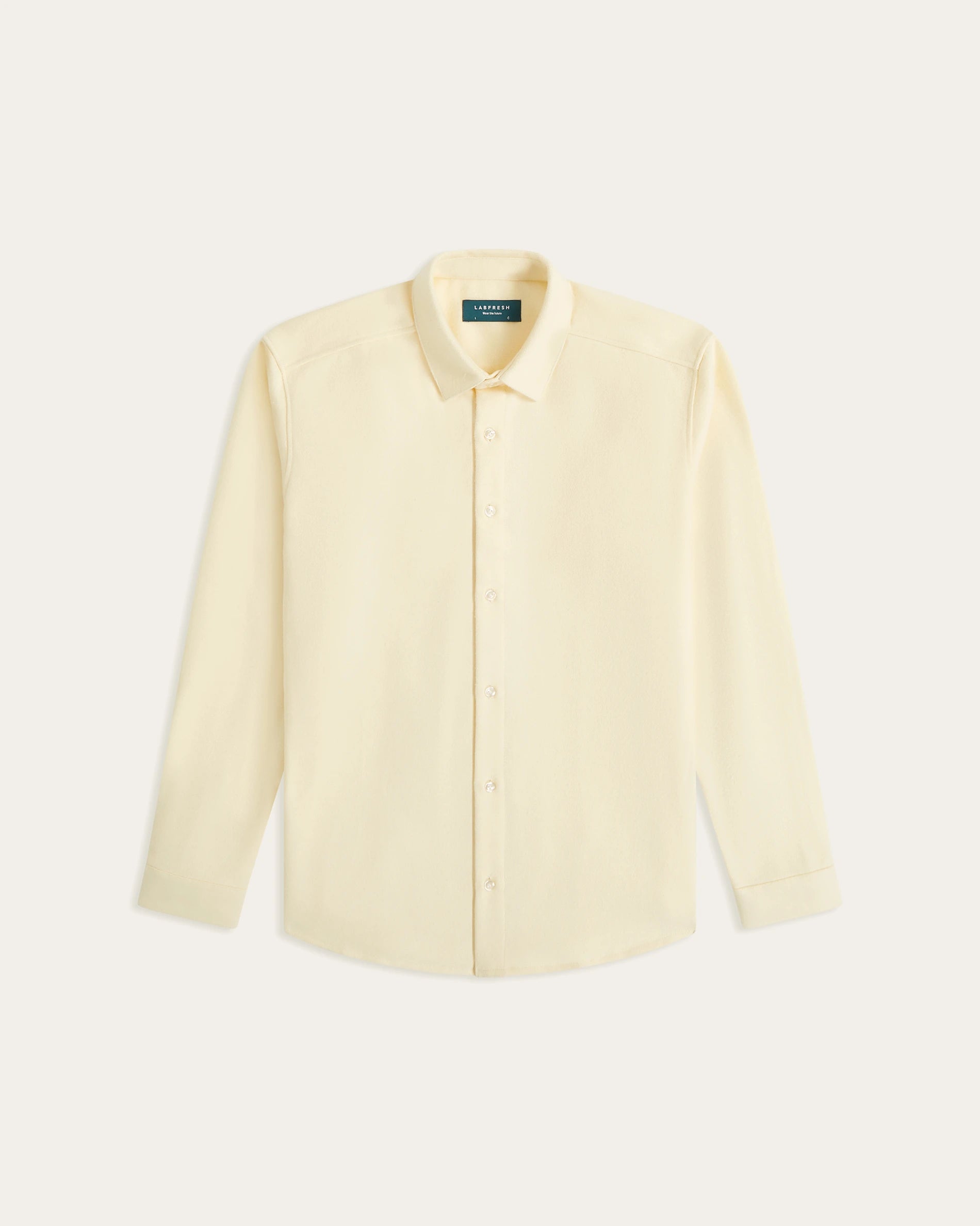 Flannel shirt Butter Yellow