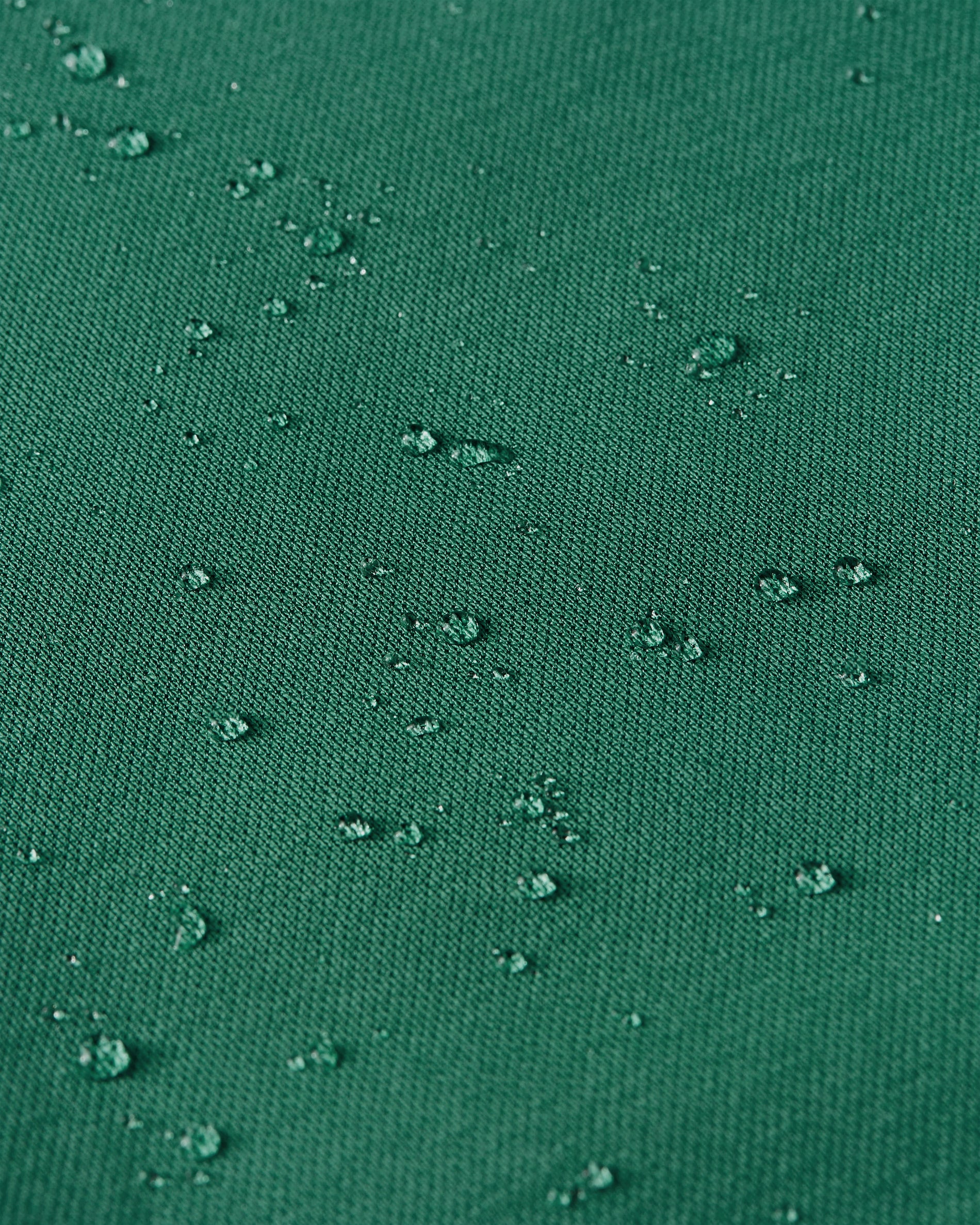 Knitted non-iron shirt North Sea Green