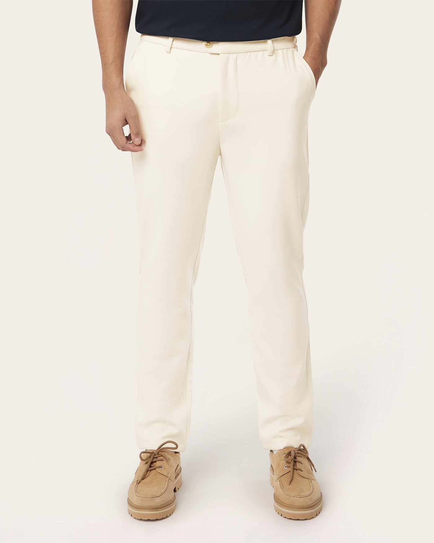 Regular Classic Pants Off White