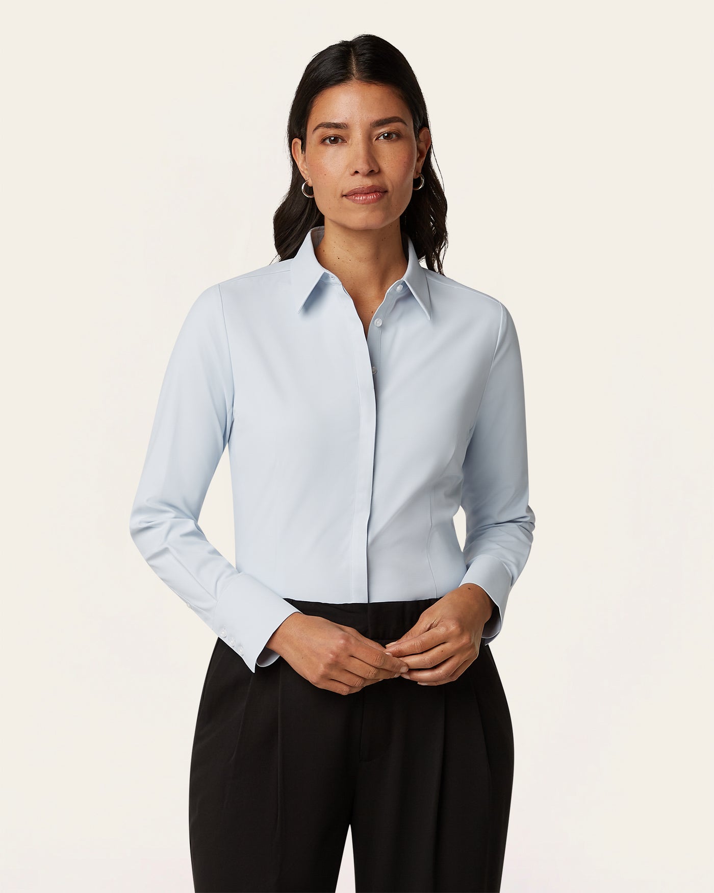 Slim fit Blouse - Light Blue
