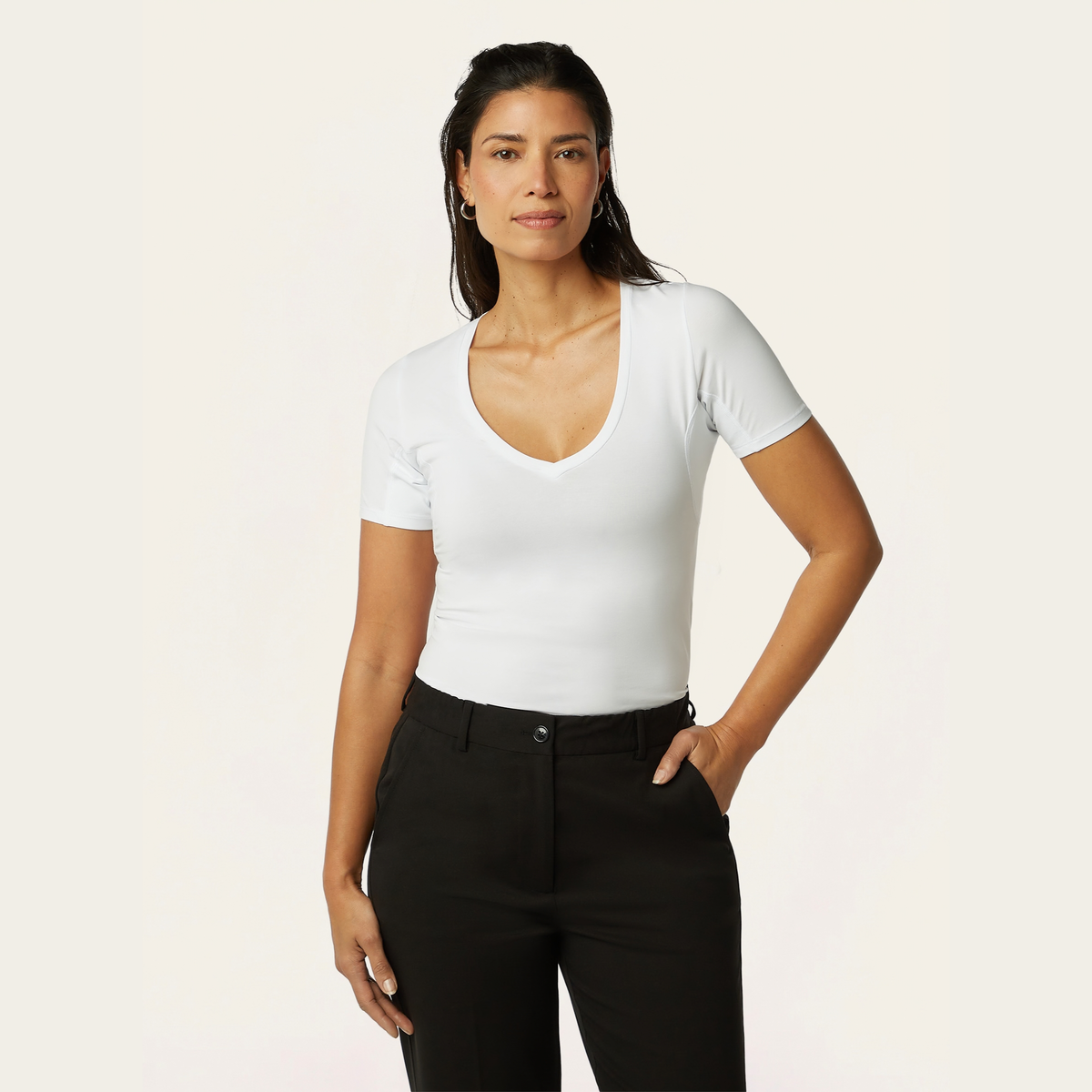 Sweat-proof undershirt - White