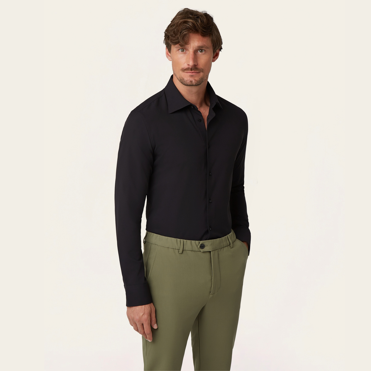 Classic Non-iron Shirt Black