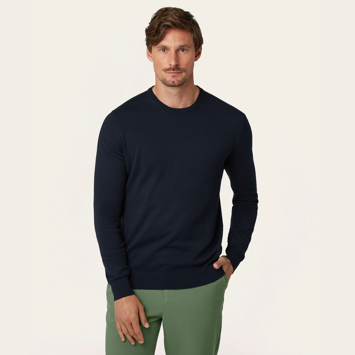 Seawool Crewneck Navy