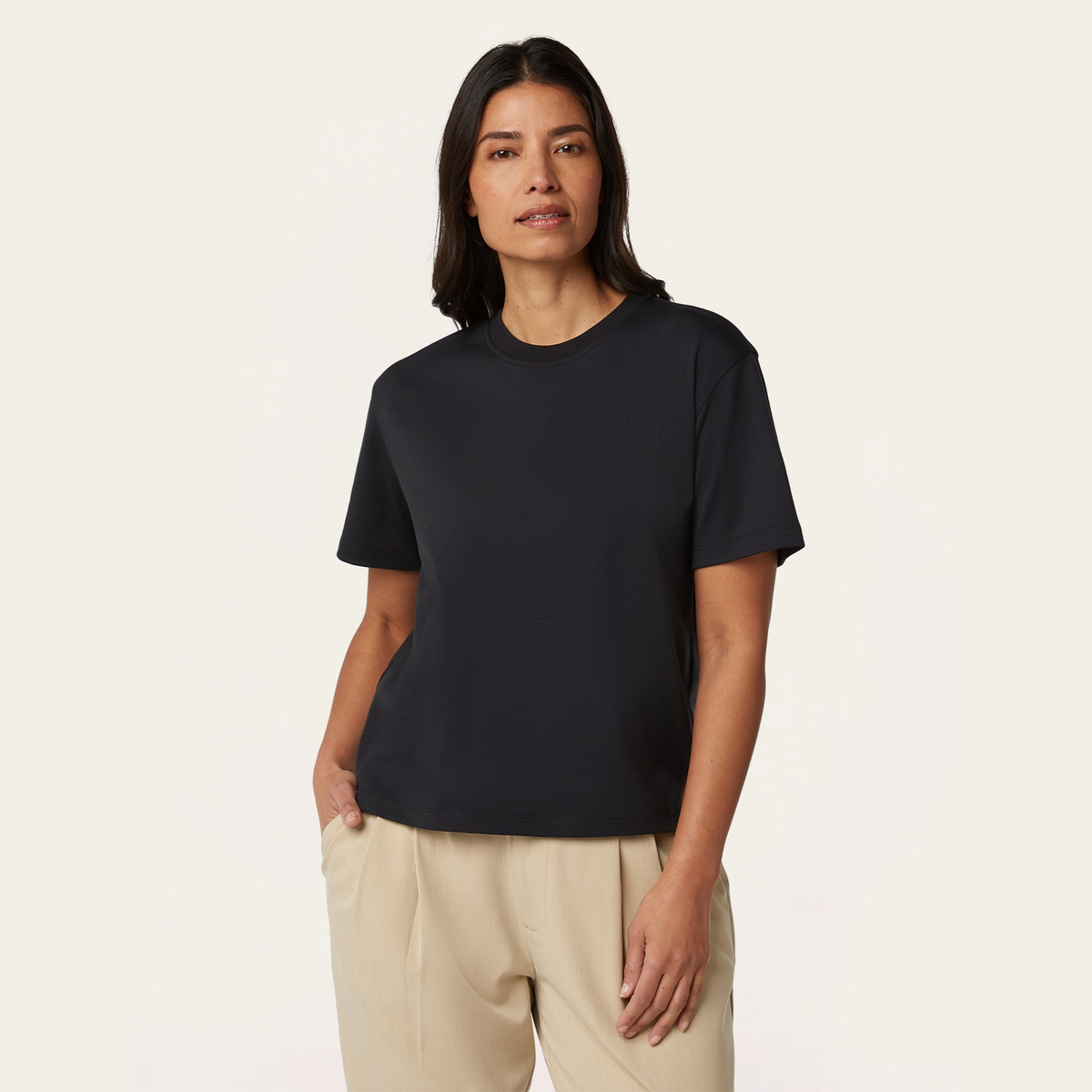Boxy Forever T-shirt - Black