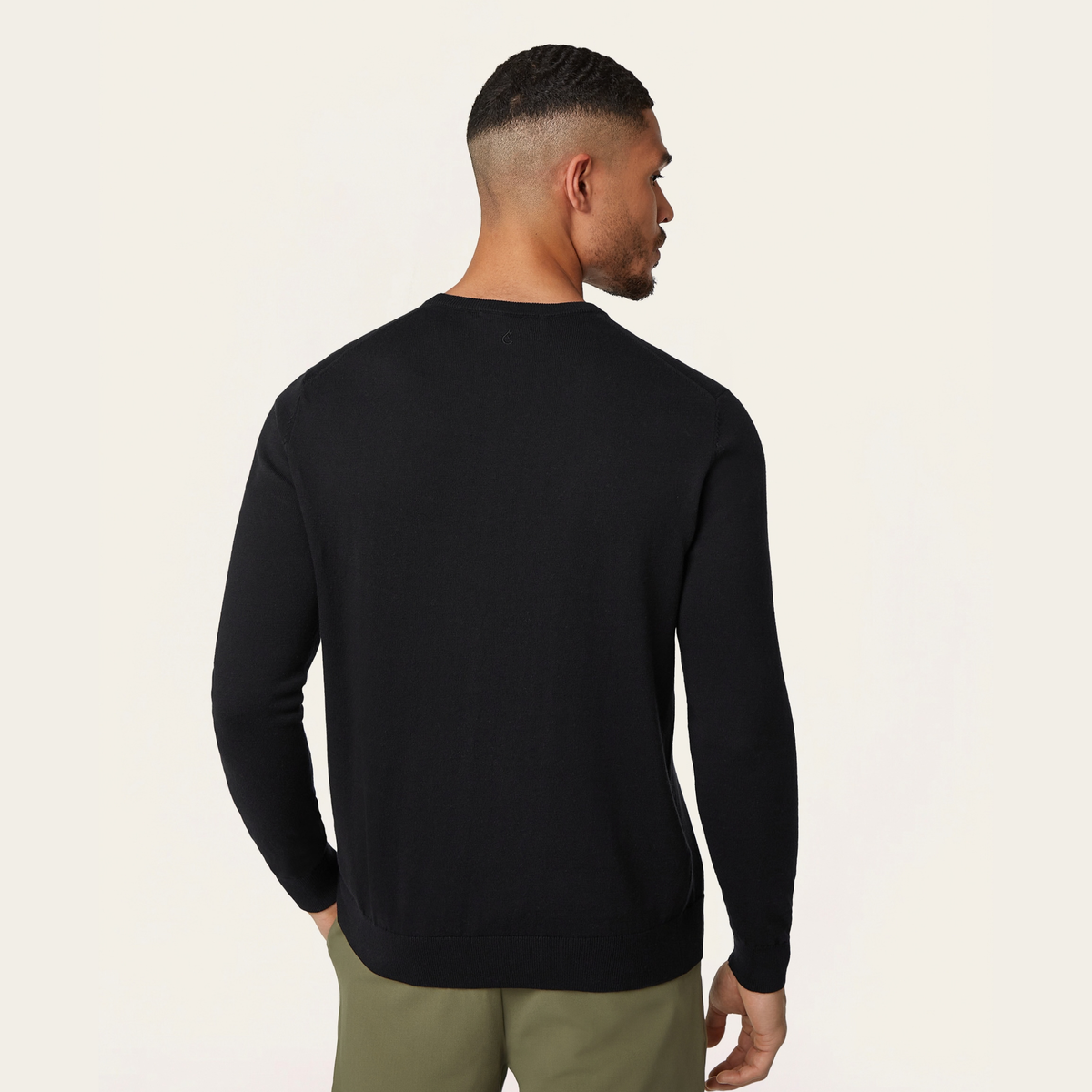 Seawool Crewneck Black