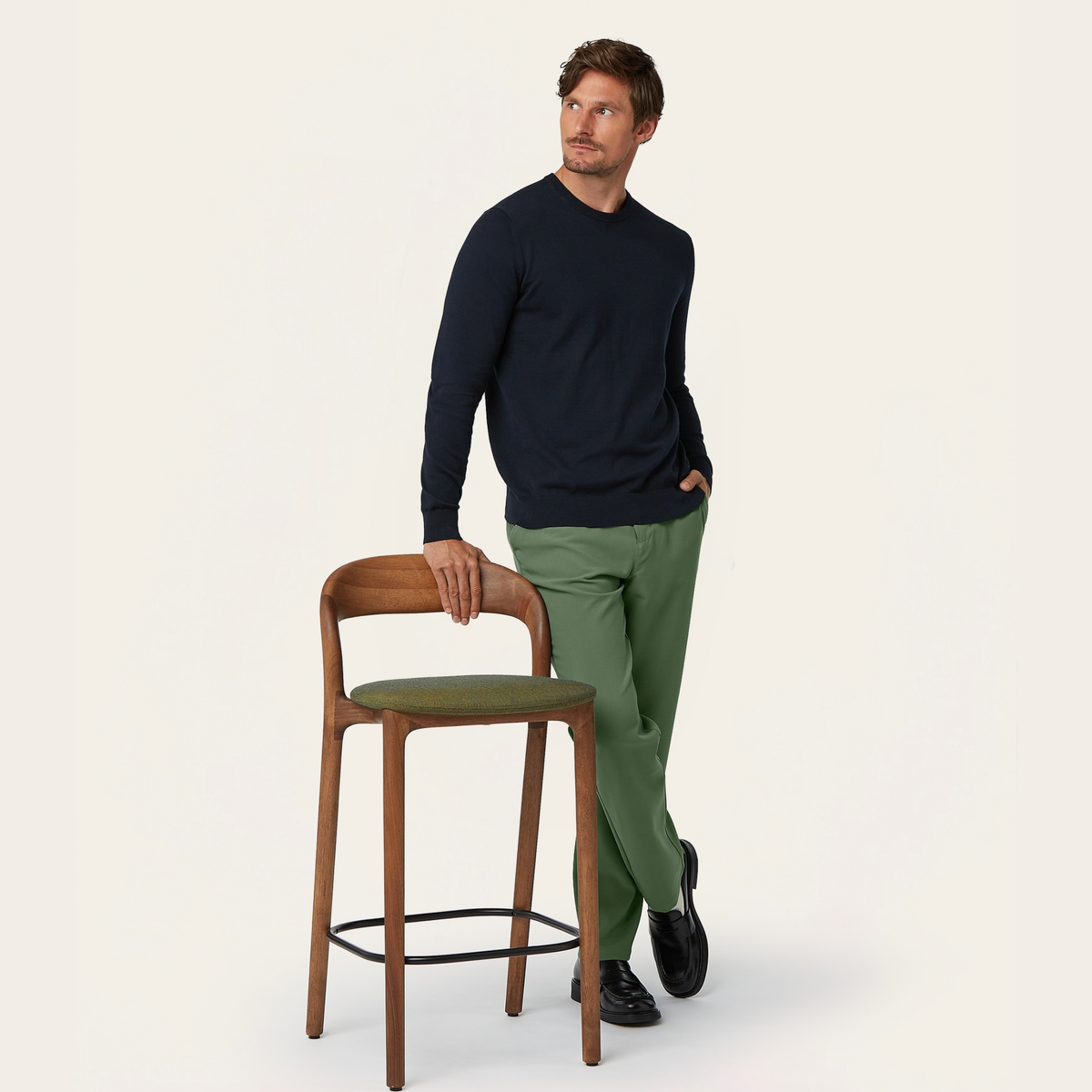 Seawool Crewneck Navy