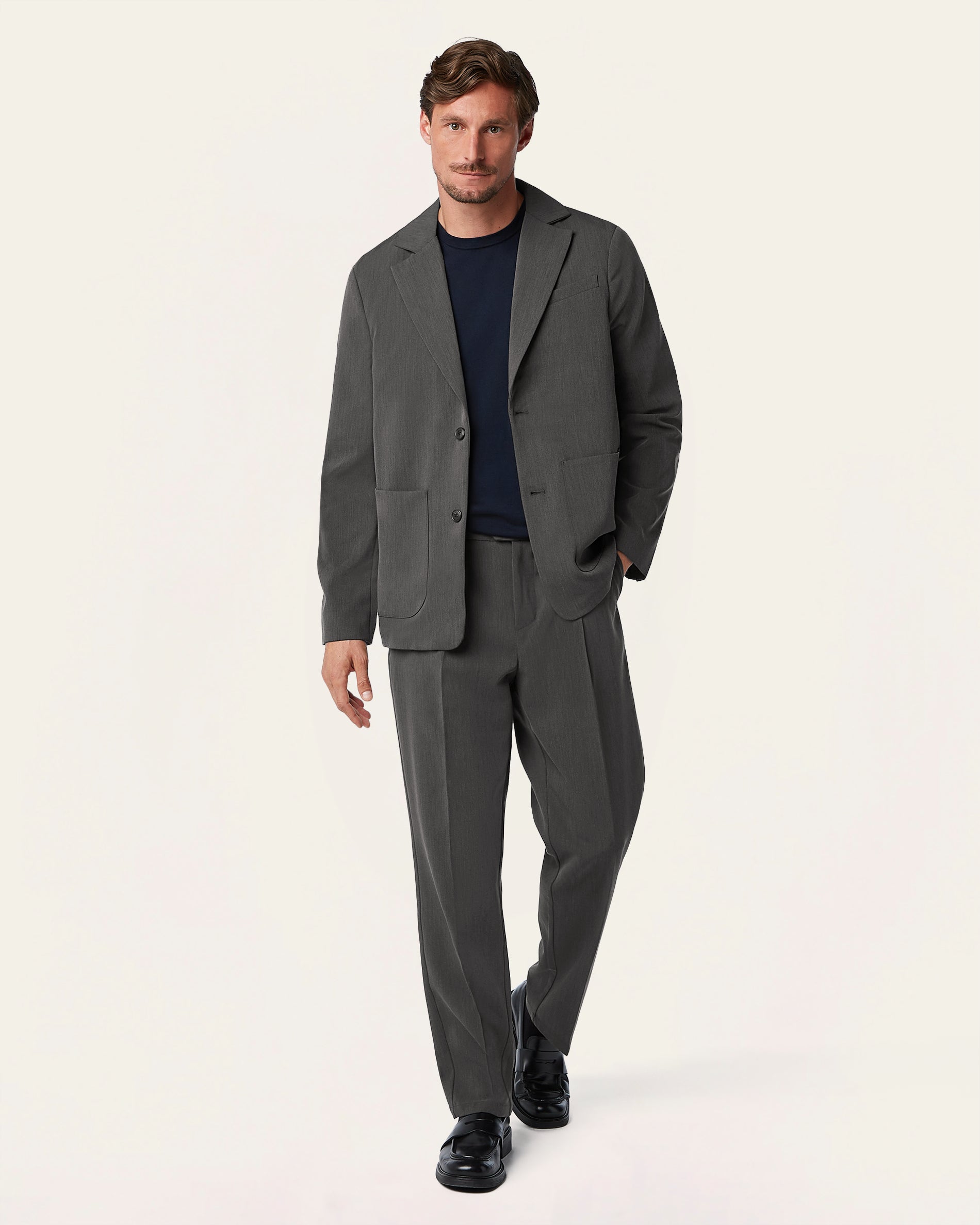 Travel Suit Dark Grey