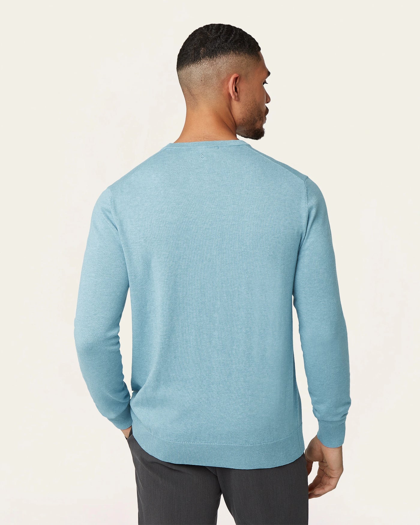Seawool Crewneck Light Blue