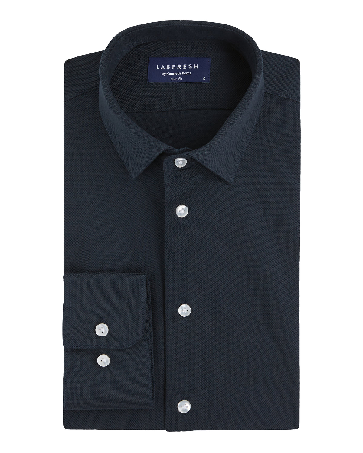 Knitted shirt navy