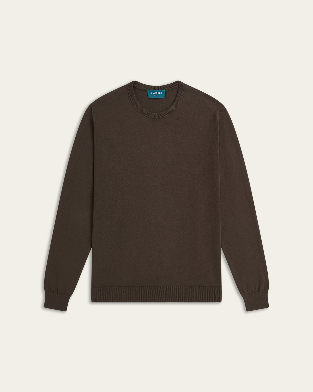 Seawool Crewneck Dark Brown