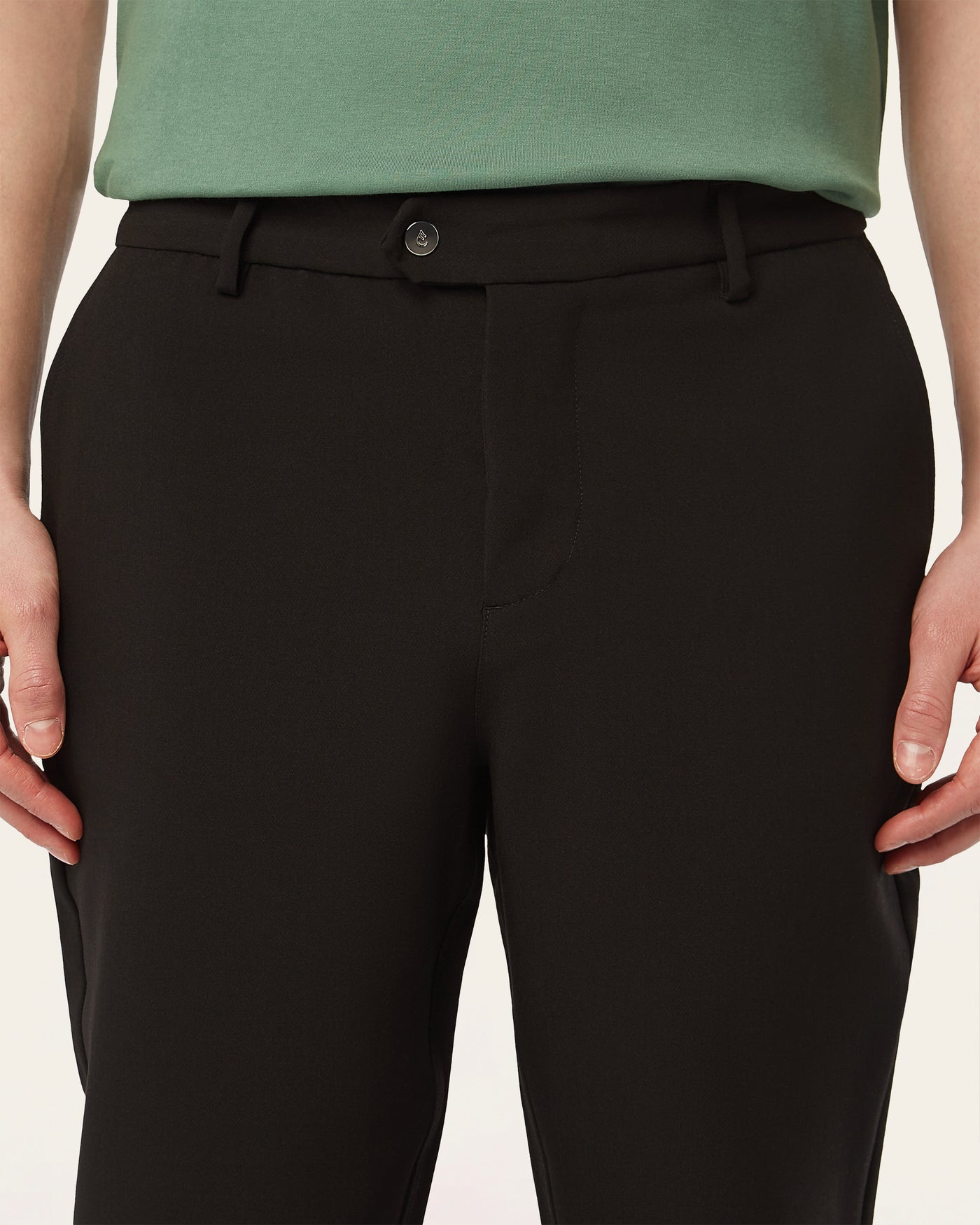 Straight Classic Pants Black