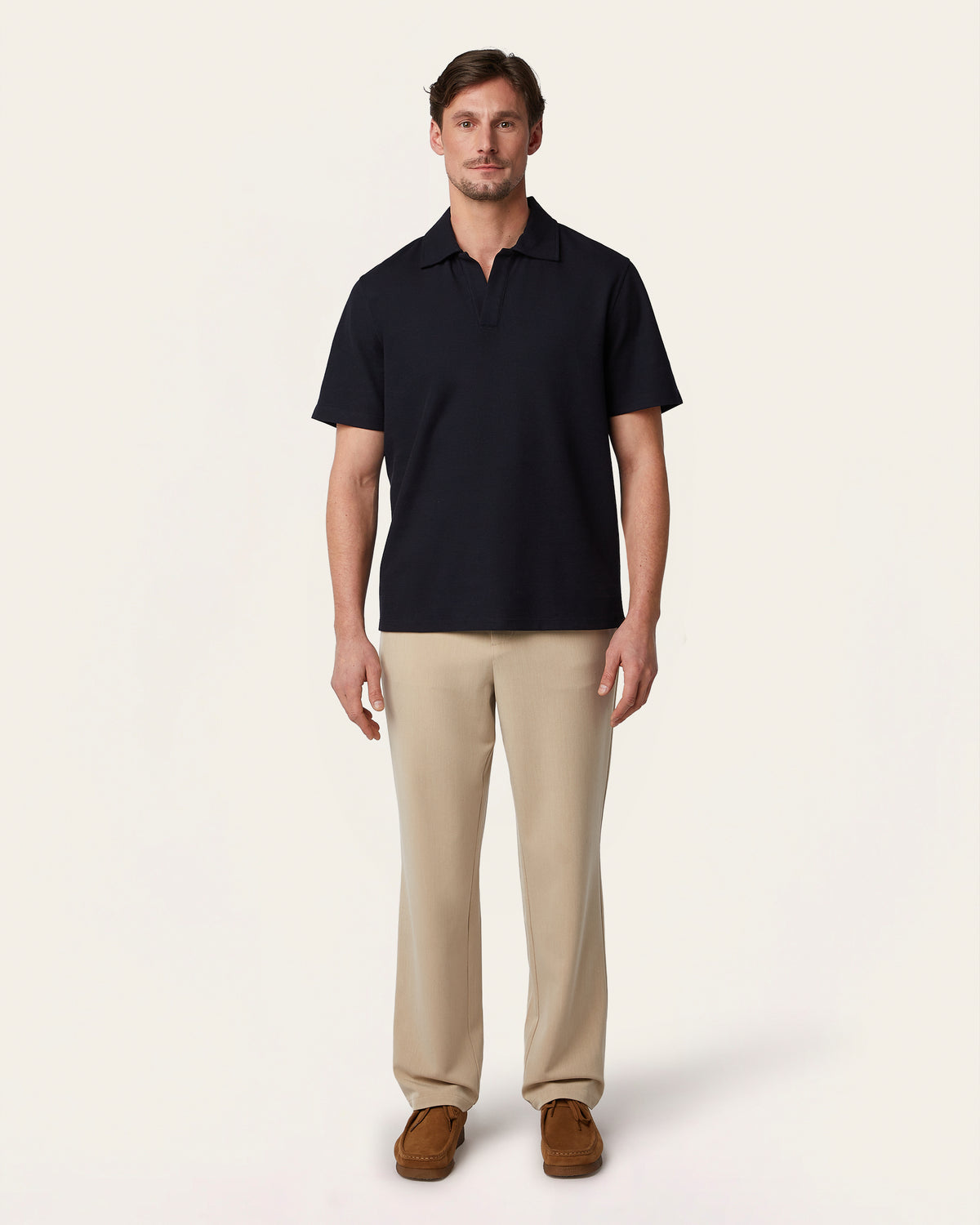 Relaxed Polo Navy