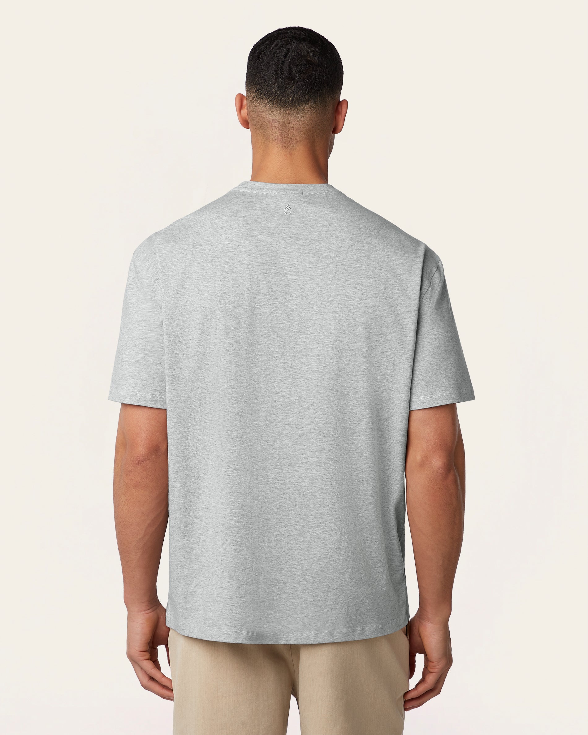 Relaxed T-shirt Light Grey