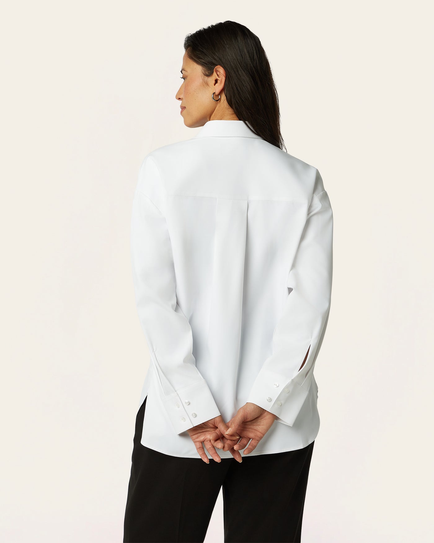 Relaxed Blouse - White