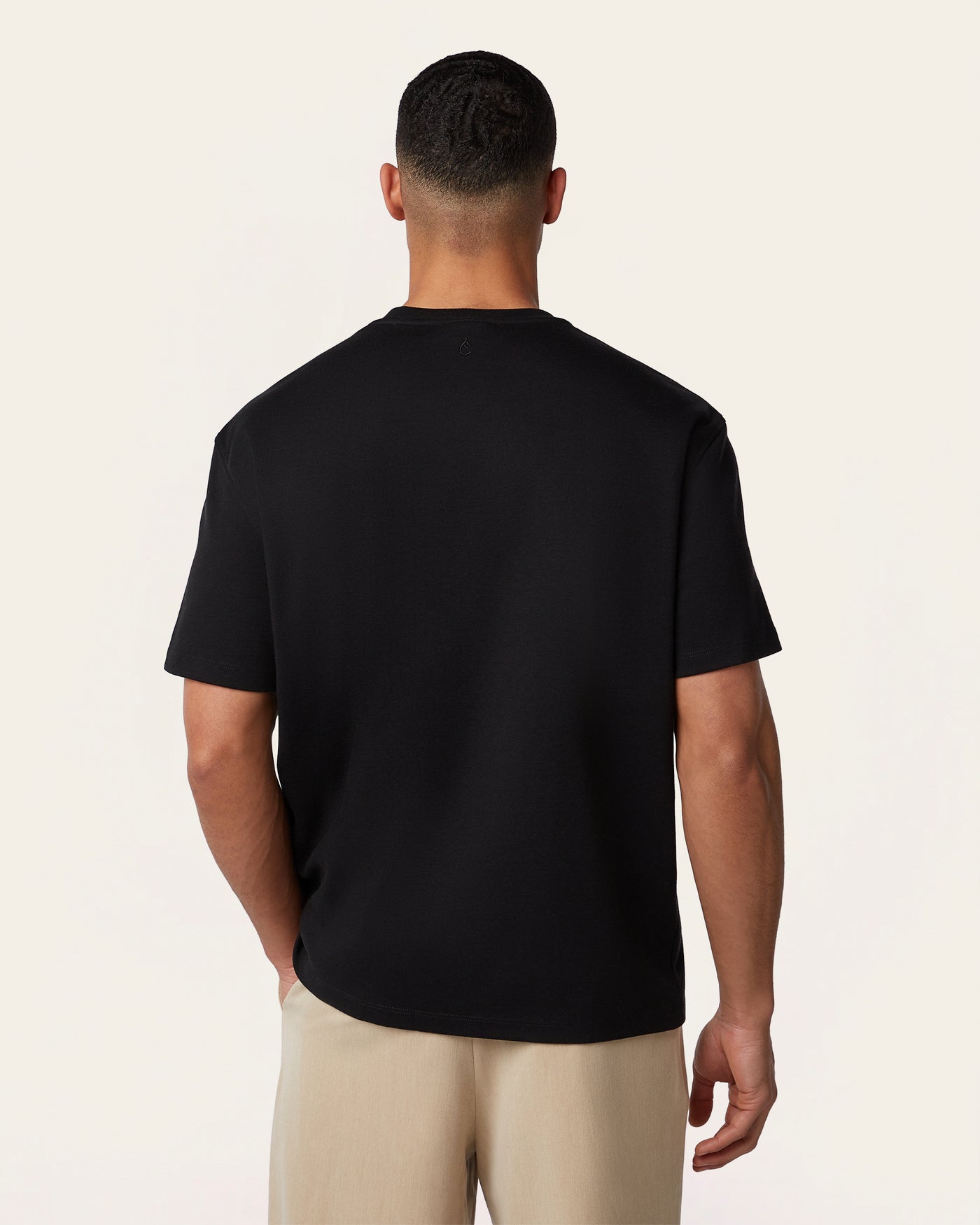 Heavy weight relaxed fit t-shirt black