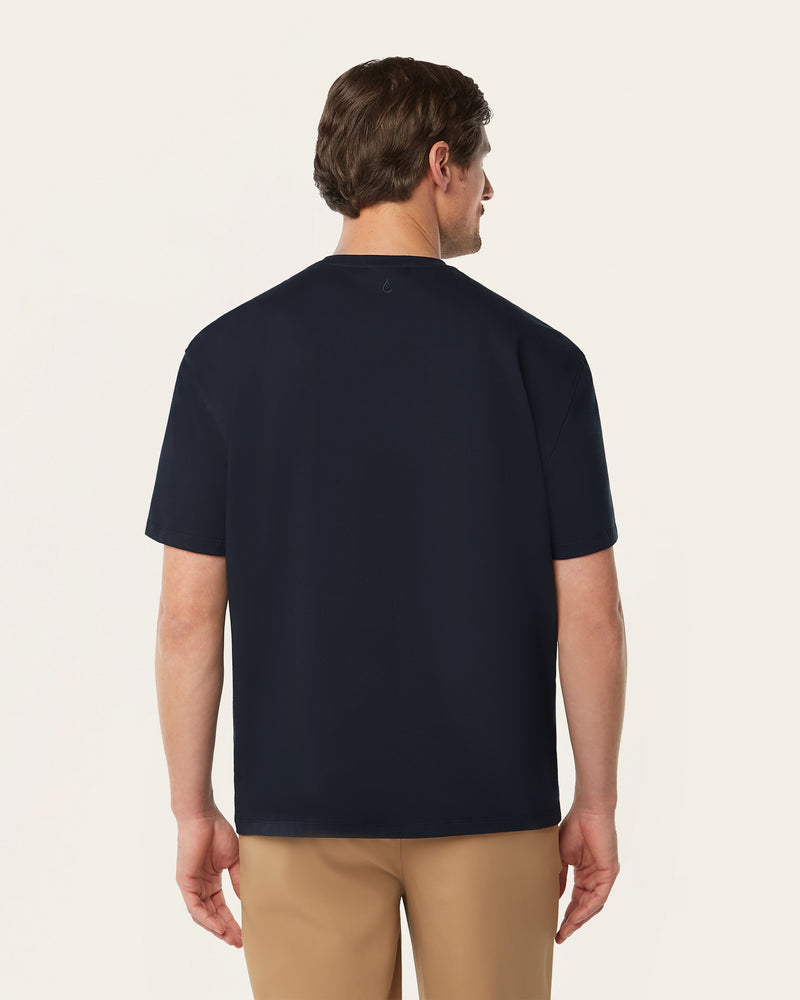 Relaxed T-shirt navy