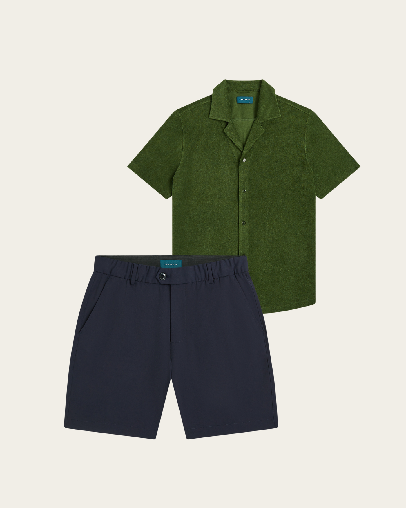 Light-weight Shorts & Terry shirt bundle
